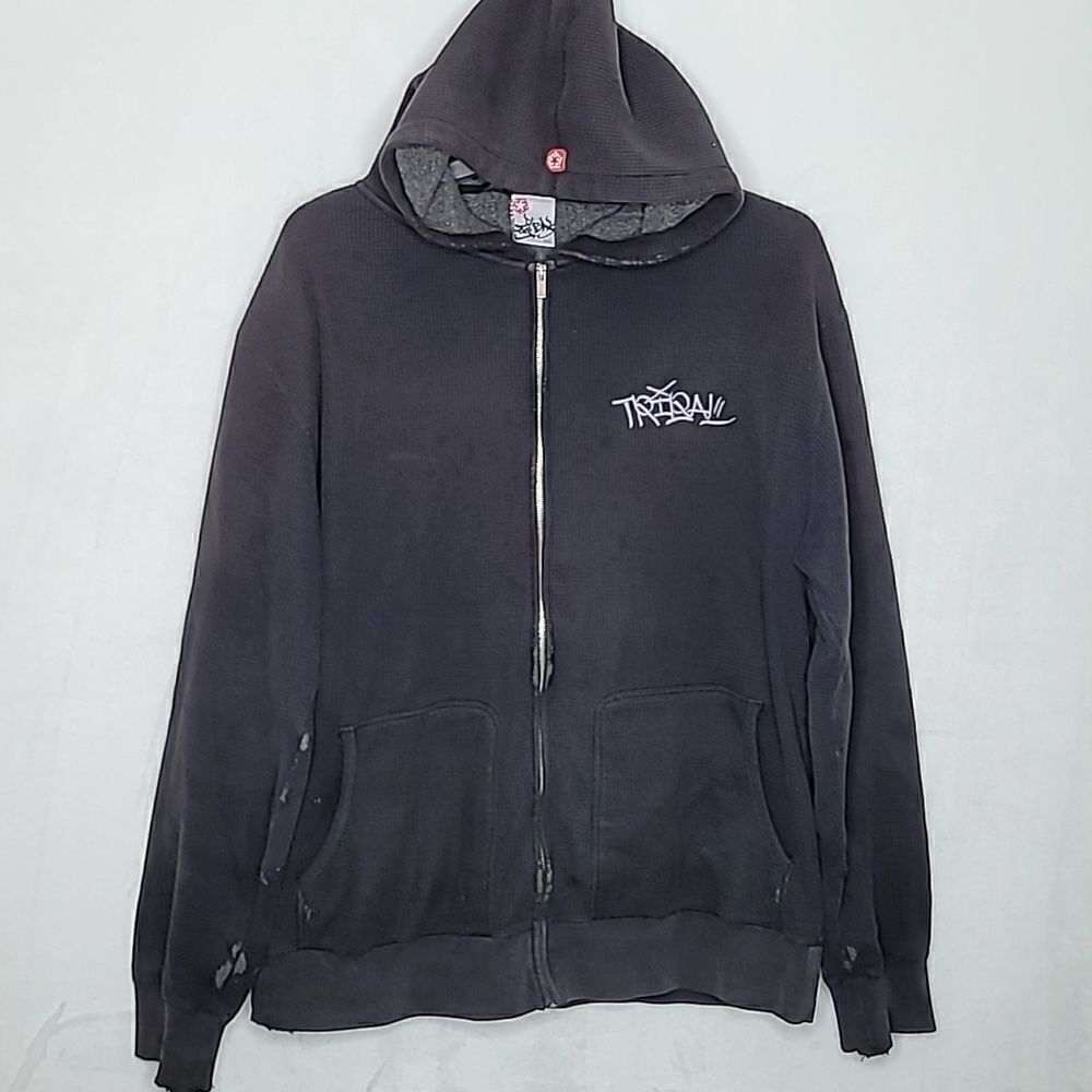 ‎Vintage Distressed Tribal Gear Hoodie Size XXL